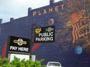 Plenty of parking at Planet Hair